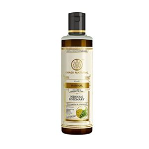 Khadi Rosemary Henna Hair Oil (210 ml)