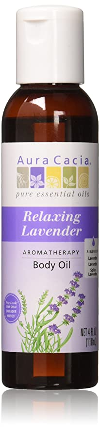 Lavender Aromatherapy Body Oil for Relaxation