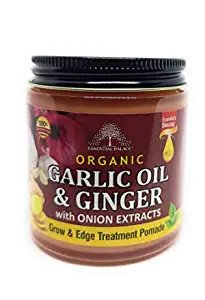 Organic Garlic & Ginger Pomade for Hair Growth, 4oz