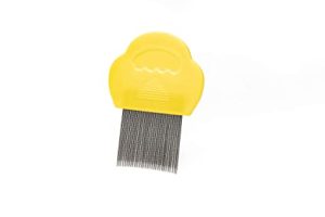 Professional Lice Comb with Cleaning Brush by Clinical Guard