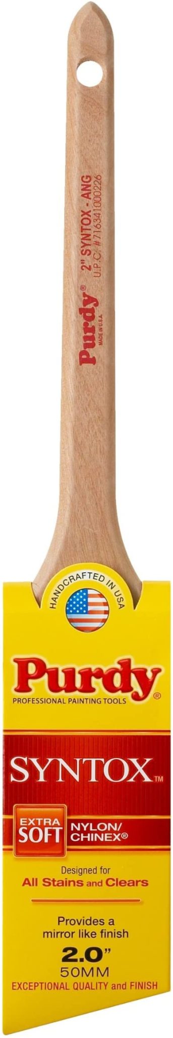 Purdy 144403620 Syntox Series Angular Trim Paint Brush