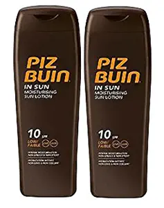 Piz Buin Sun Lotion SPF10 x 2 – 200ml each