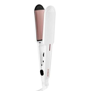 Conair Double Ceramic Flat Iron: Dual ceramic plates for sleek hair.