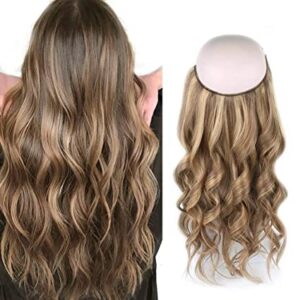 ?Sassina Secret Wire Human Hair Extensions with Fish Line?