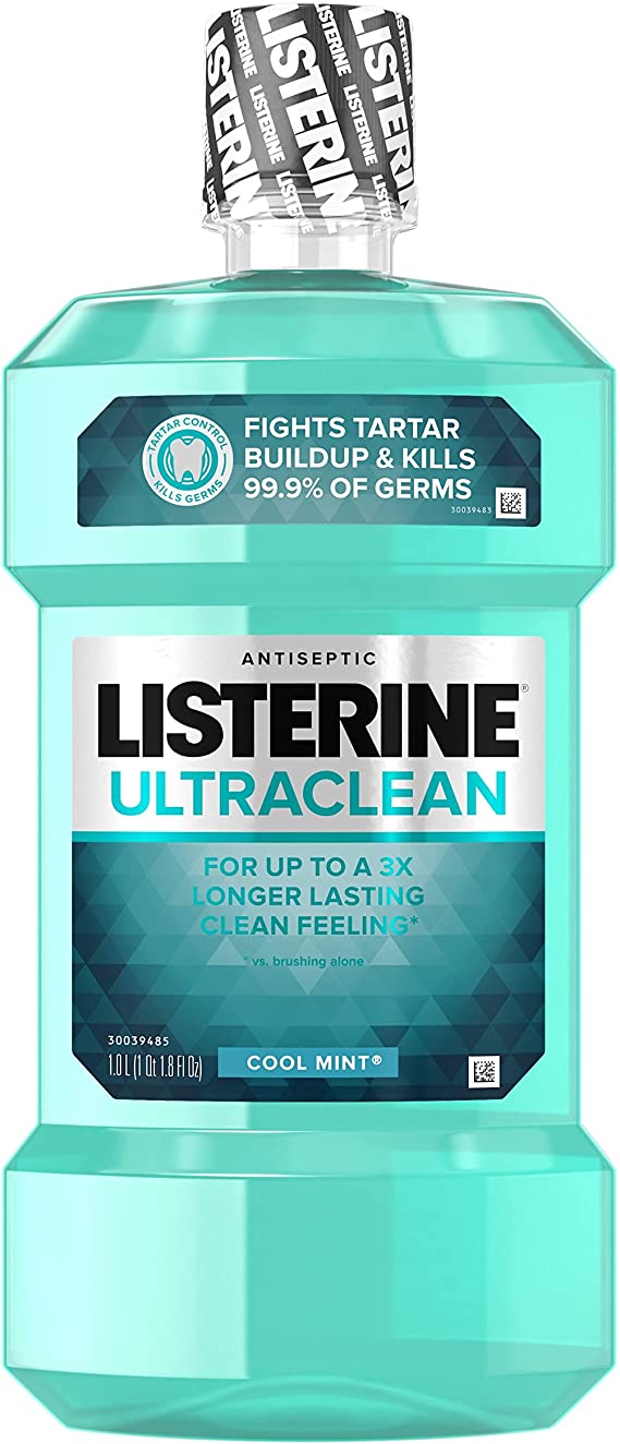 Listerine Ultraclean Antiseptic Mouthwash - Oral Care