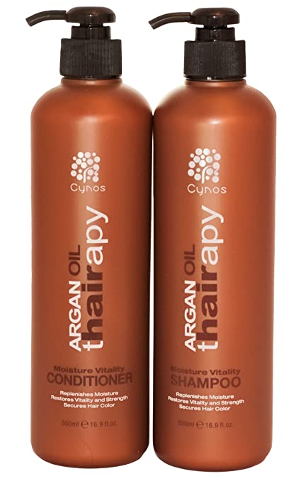 "Moroccan Argan Oil Shampoo & Conditioner Set, 16 Oz"
