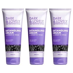 "Detangling Cream for Braids with Peppermint & Avocado Oil"