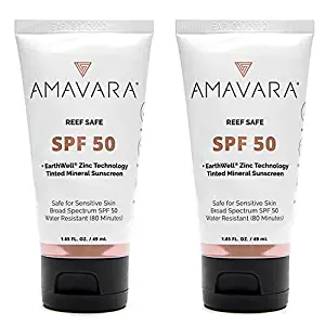 "Amavara Tinted SPF 50 Sunscreen"