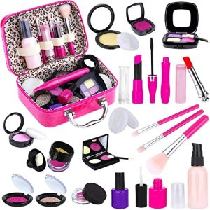 Girls’ Pretend Makeup Kit by Tepsmigo