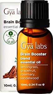 Gya Labs Brain Booster Oil Blend (10ml) - Grounding & Clarifying