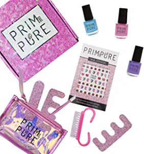 Kid-Friendly Non-Toxic Peelable Fruit Veggie Based Washable Nail Polish Set