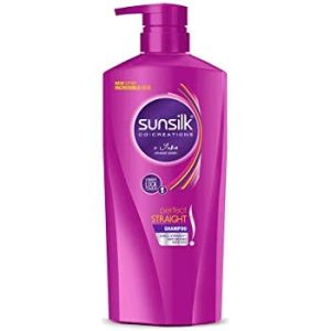 SUNSILK Perfect Straight Shampoo 650ml with Silk Proteins