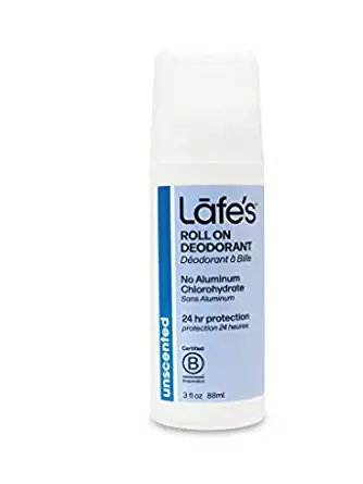 Lafe's 3oz Aluminum Free Roll-On Deodorant for Men & Women Unscented