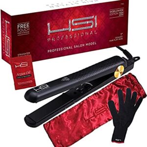 HSI Professional Ceramic Tourmaline Ionic Flat Iron Straightener