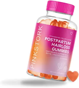 Pink Stork Postpartum Hair Loss Gummies
