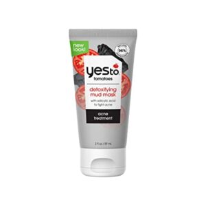 Tomatoes Clear Skin Charcoal Mud Mask - Detoxifying Formula