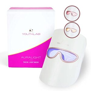 YouthLab Auralight Home 3 Color Light Face Mask (Red) - Skin Rejuvenating