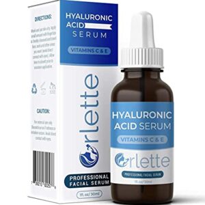 Orlette Hyaluronic Acid Serum for Face with Vitamin C-E