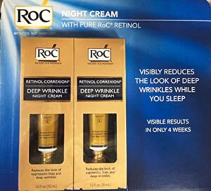 ROC Deep Wrinkle Night Cream Double Pack – New Larger Size 10% MORE!!