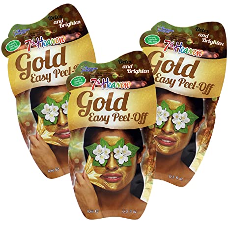 7th Heaven Gold Peel-Off Mask - Easy and Effective