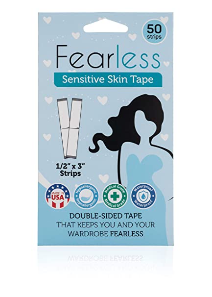 Fearless Tape - Sensitive Skin - Women's Double Sided Tape for Clothing and Body