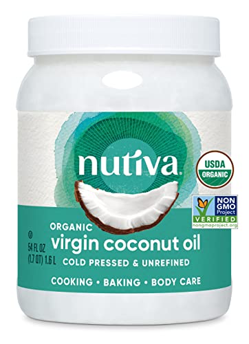 Organic 1 Liter Coconut Oil - Pure Cold Pressed