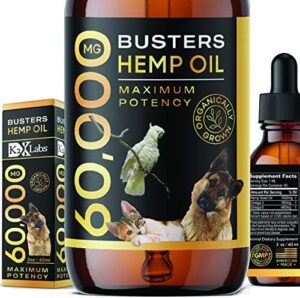 5000mg High Strength Hemp Oil for Dogs - Large Bottle