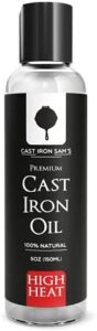 Premium Sunflower Oil for Cast Iron Seasoning – 16 oz