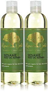 Organic Cold Pressed Sesame Oil for Healthy Skin 100ml
