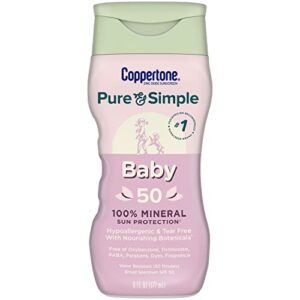 Gentle Sunblock Lotion for Babies, SPF 50+
