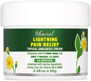 Cooling Hemp Foot Cream with Menthol