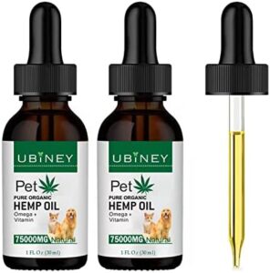 Organic Hemp Oil for Cat Pain Relief - 30ml