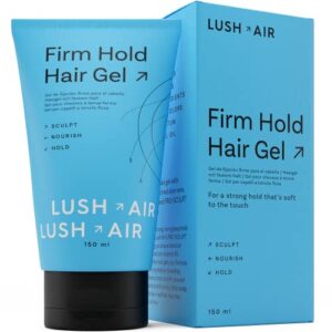 Strong Hold Hair Gel for Men, 6 oz