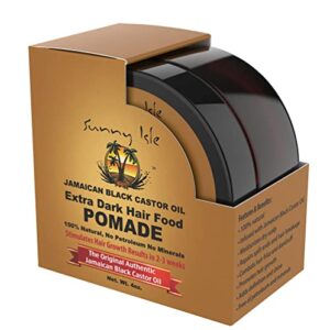Dandruff-Fighting Black Castor Oil Hair Treatment