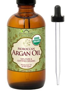Organic Moroccan Argan Oil for Hydrated Facial Skin