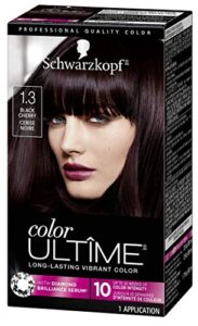 Vibrant Black Cherry Hair Dye for Dark Hair