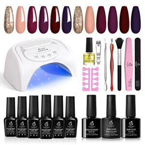 Professional UV Gel Nail Kit with LED Lamp