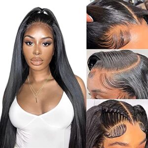 Natural Human Hair Lace Front Wig with Baby Hair - High Quality