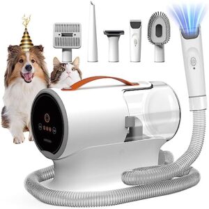 Pet Hair Vacuum Brush for Dogs – Self-Cleaning Feature
