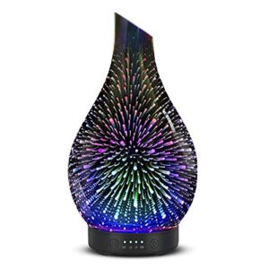 Aromatherapy Light Diffuser With Essential Oil Set