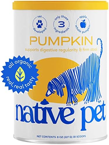 Organic Pumpkin Seed Oil for Dogs - 8 oz Bottle