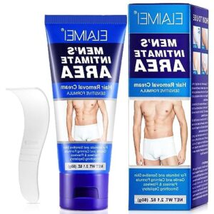 Men's Genital Hair Removal Cream - Sensitive Skin Formula