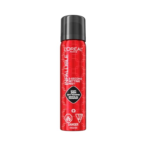 L'Oreal Paris Infallible Setting Spray Mist, 36HR Wear, 1.76oz