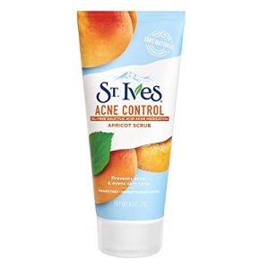 St. Ives Acne Control Face Scrub 6 oz - Exfoliates and Prevents Acne for Smooth, Glowing Skin