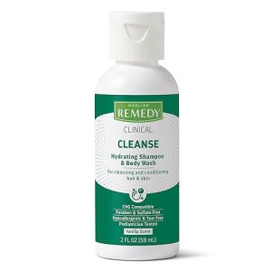 Hydrating Vanilla Scent Shampoo and Body Wash, 96 Count Moisturizing Formula