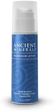 Ancient Minerals Magnesium Lotion 5oz Topical Magnesium Chloride Cream