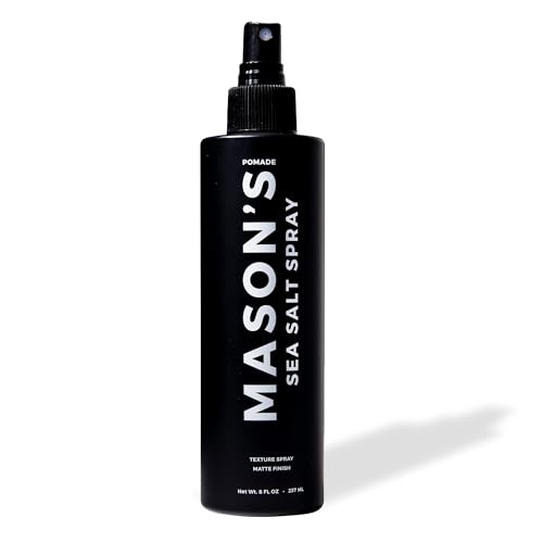 Mason's Pomade Beachy Texturizing Hair Spray 8 Oz for Volumizing Matte Finish