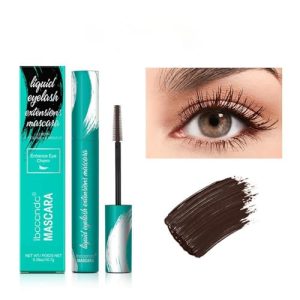Long-Lasting Brown Liquid Lash Extensions Mascara, Smudge-Proof, 10.7g, New