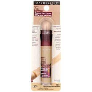 Maybelline Dark Circles Treatment Concealer 150 Eutraliseur 0.2 oz, Pack of 12