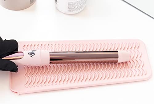 L’ANGE HAIR Heat-Resistant Silicone Mat and Pouch Set for Styling Tools - Image 3